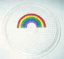 perler bead rainbow
